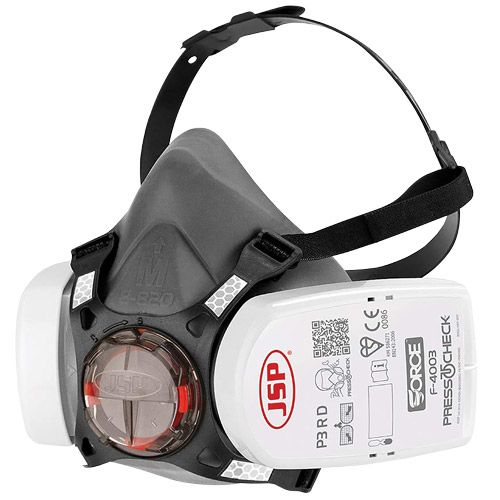bht0a3 force8 presstocheck half mask kit with filters
